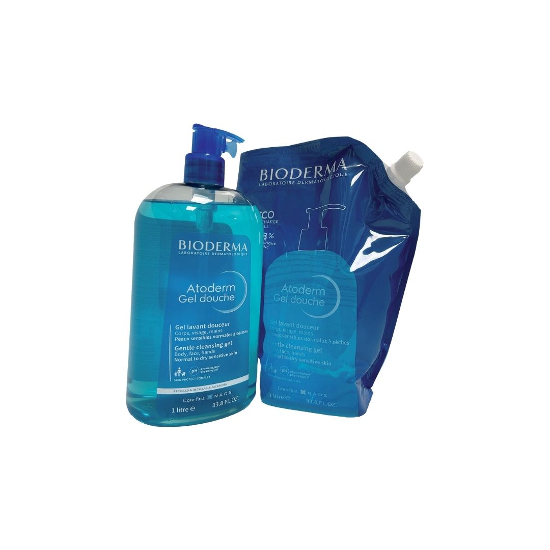 image ATODERM GEL DOUCHE 1 L. ET ECO-RECHARGE